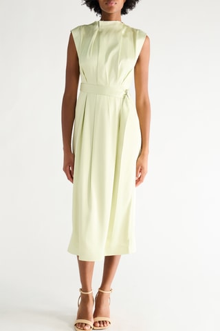 Robe midi - Vert clair