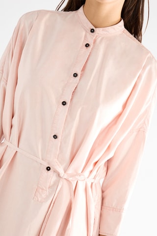 Robe midi en soie - Rose