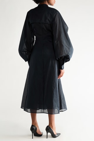 Robe midi - Noir