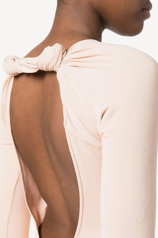 Robe midi - Rose poudré