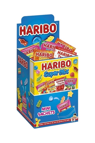 Assortiment de mini sachets Super Mix Haribo - 36 pièces