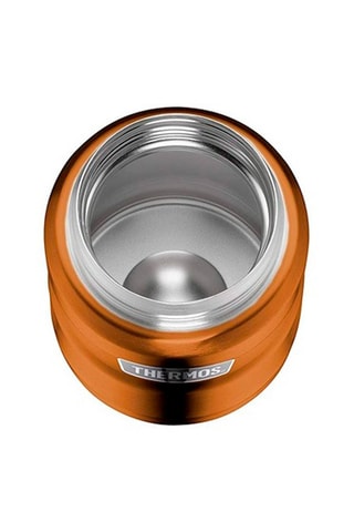 Porte-aliments isotherme et cuillère en acier inoxydable King  - 47 cl