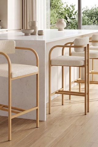 4 tabourets de bar - 44 x 93 x 46 cm