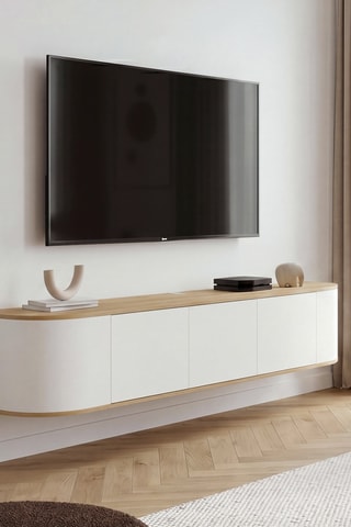 Meuble TV 3 abattants - 180 x 30 x 30 cm