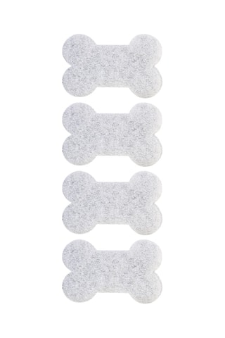 4 éponges - 11 × 7,5 × 3,5 cm