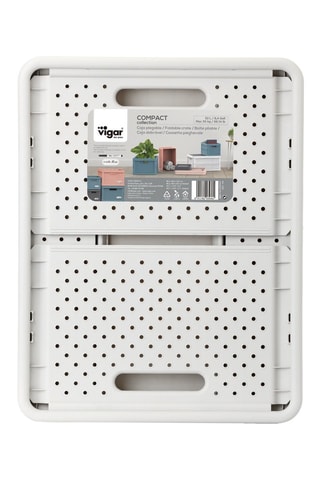 Boîte de rangement - 32 l - Blanc