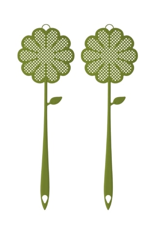 2 tapettes à mouches - Vert