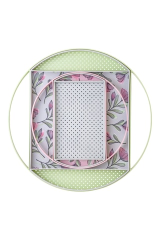 4 plateaux de service - 42 x 42 x 3 cm