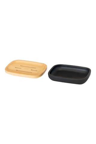 Porte-savon - 11,7 x 8,6 x 3 cm - Noir