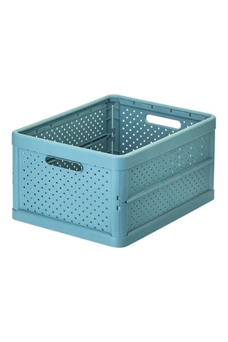 Boîte de rangement - 32 l - Bleu canard