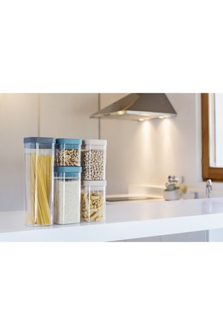 5 boîtes de conservation en silicone - 50, 80, 120 et 190 cl