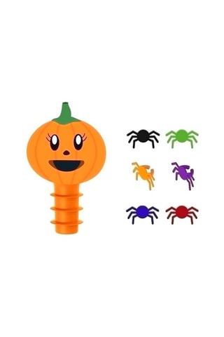 Ensemble pour bouteille en silicone Halloween 7 pièces