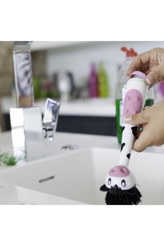 Brosse à vaisselle avec distributeur de savon