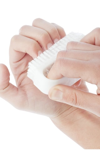 Brosse à ongles - Blanc