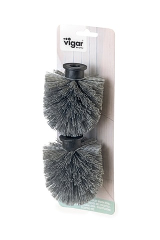 2 brosses de toilette - Noir