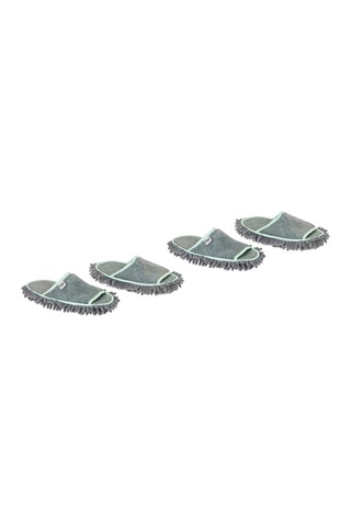 2 paires de pantoufles - Bleu et gris