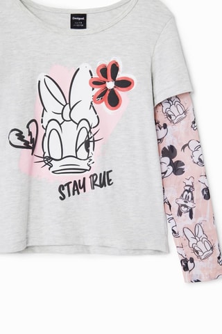 T-shirt Mickey Disney - Gris