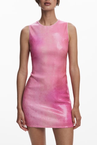 Robe droite - Rose