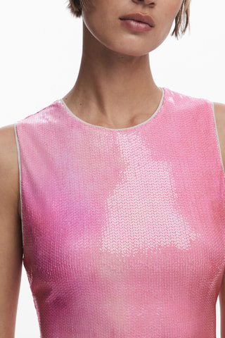Robe droite - Rose