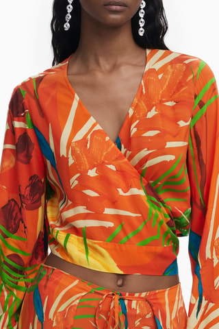 Top de plage - Orange