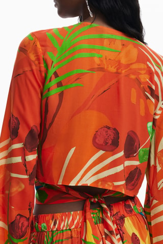 Top de plage - Orange