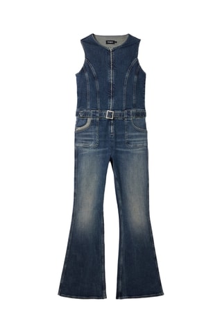 Combinaison en jean - Bleu foncé