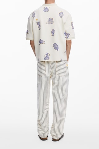 Pantalon - Écru