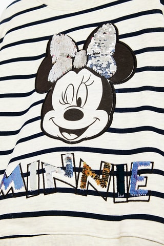 Sweat Minnie Disney - Écru