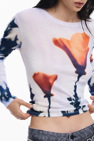 T-shirt regular - Blanc