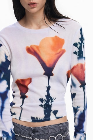 T-shirt regular - Blanc