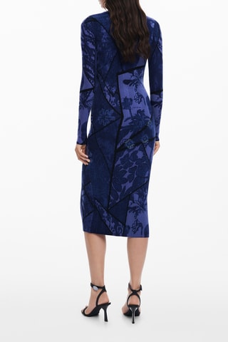 Robe chemise - Bleu