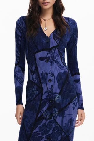 Robe chemise - Bleu
