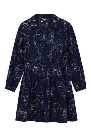 Robe patineuse - Bleu