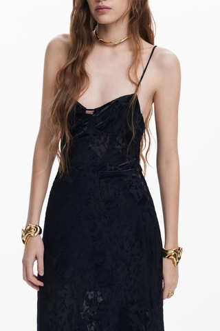 Robe midi - Noir