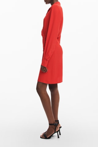 Robe portefeuille - Rouge