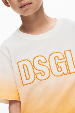 T-shirt dip and dye - Jaune