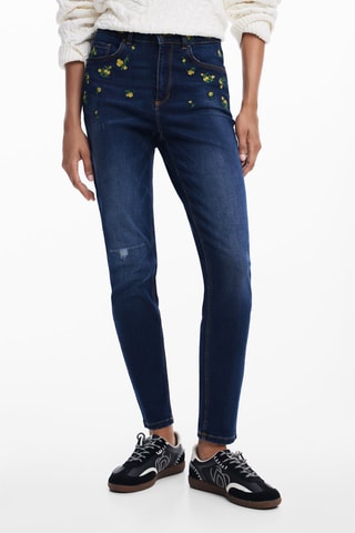 Jean skinny - Bleu foncé