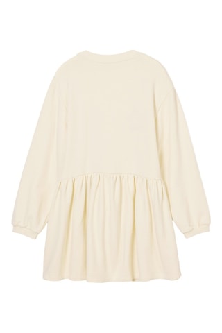 Robe - Blanc et orange