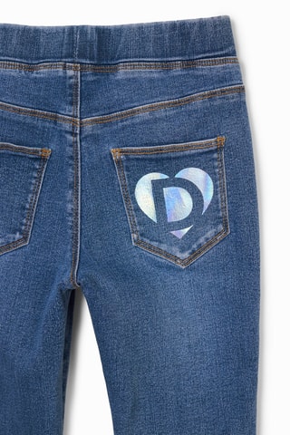 Jegging - Bleu