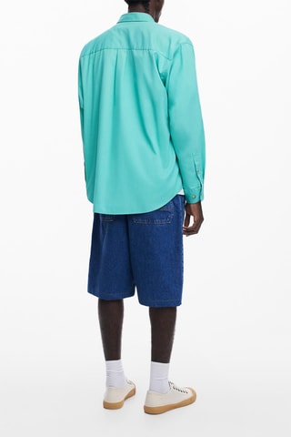 Chemise regular - Vert