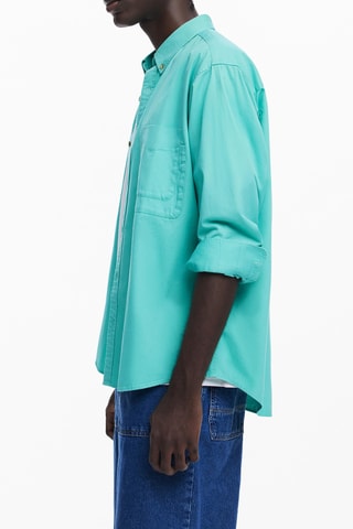 Chemise regular - Vert