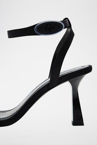 Sandales à talons - Noir