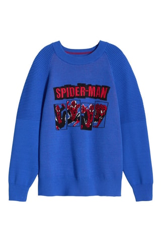 Sweat Spider-Man Avengers Marvelroi - Bleu