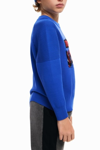 Sweat Spider-Man Avengers Marvelroi - Bleu