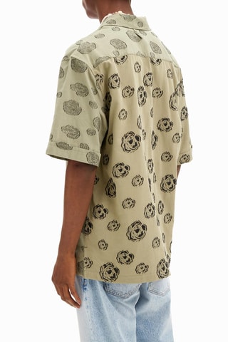 Chemise - Noir et vert