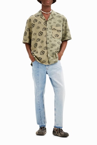 Chemise - Noir et vert