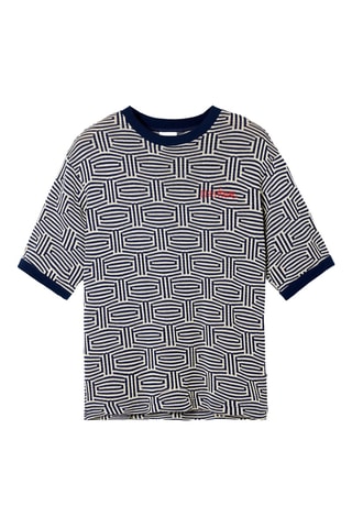 T-shirt regular - Bleu marine