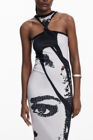 Robe fourreau - Noir