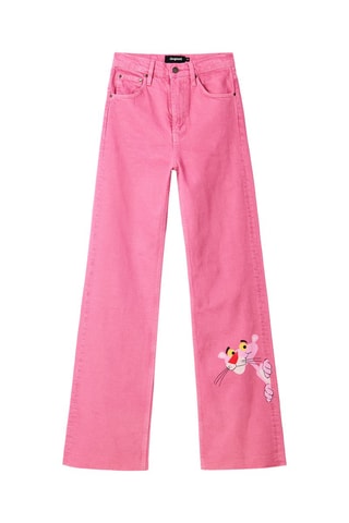 Jean wide legs - Rose