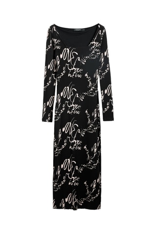 Robe droite - Noir